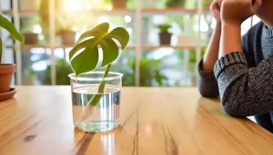 モンステラの水差しが腐る原因と健康的な育て方を解説