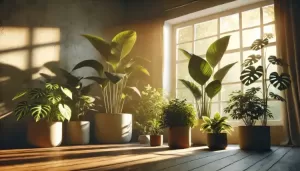 観葉植物の日光浴時間の目安と適切な時間帯とは