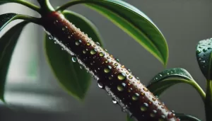 パキラの樹液がベタつく原因と正しい対策方法を詳しく解説