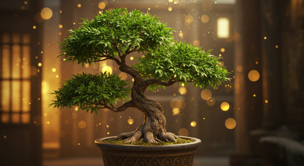 風水開運絵画＊健康運上昇＊招福＊生命力UP＊ガジュマル＊風水 