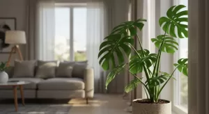 モンステラをまっすぐにしたい人必見！曲がる原因と直し方を完全解説