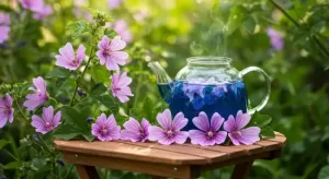 コモンマロウのハーブティーの作り方