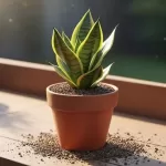 サンスベリアの植え替え深さで迷わない