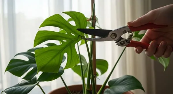 切り戻し方法で姿を整える