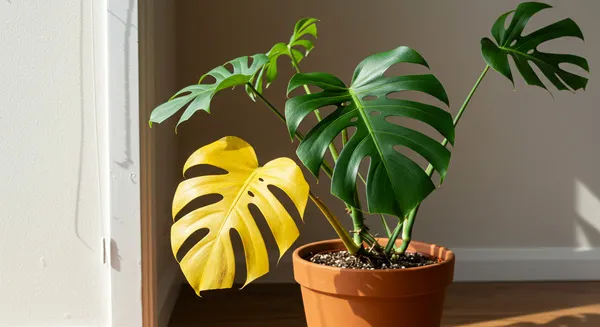 古い葉の黄変|寿命判断のコツ