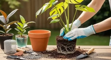 観葉植物の土の入れ替え完全ガイド