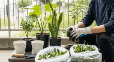 観葉植物の捨て方完全マニュアル