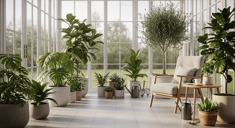 サンルームと観葉植物のメリット