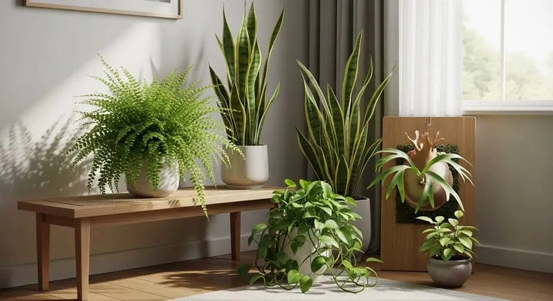 日陰でもよく育つ耐陰性植物