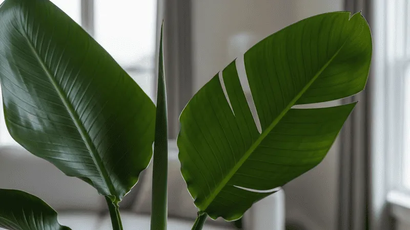 オーガスタの葉の構造と自然な裂けの可能性