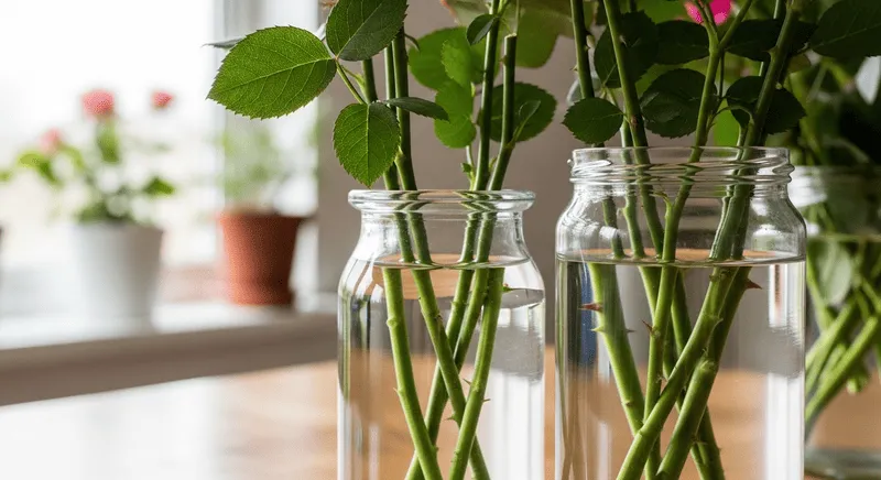 薔薇の挿し木の仕方で水あげする手順とコツ