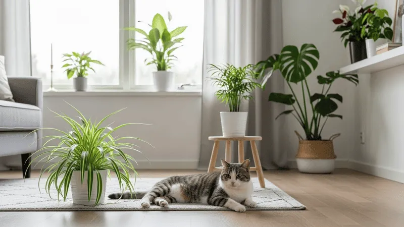 猫に安全な観葉植物とNGな観葉植物