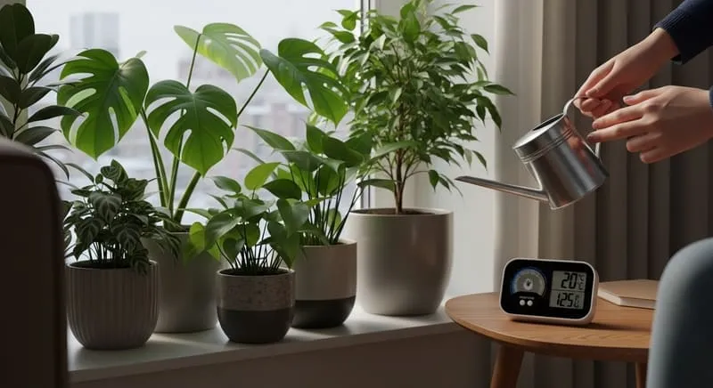 冬の室内管理と水やり頻度