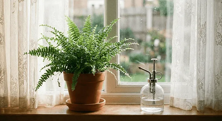 ネフロレピスの葉先が枯れるときの季節別ケア