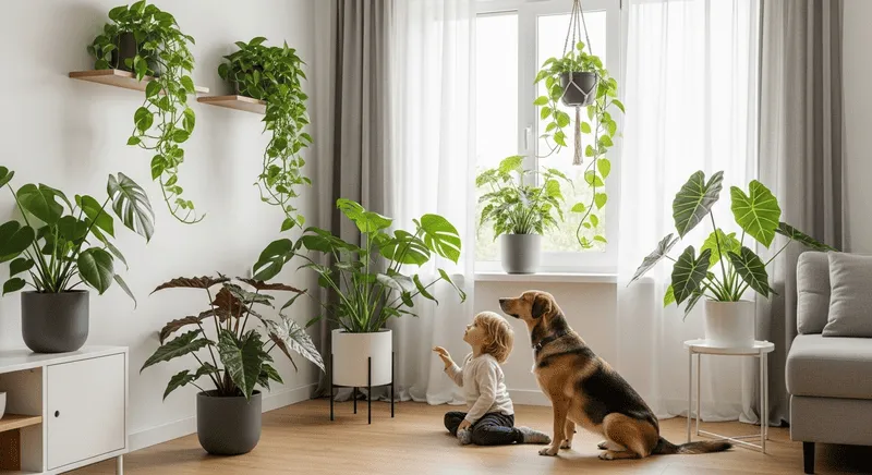 ペット子供と毒性安全対策