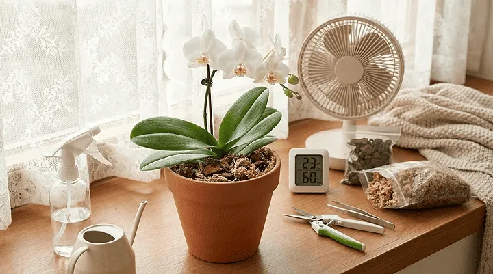 胡蝶蘭初心者の育て方と植え替え総まとめ