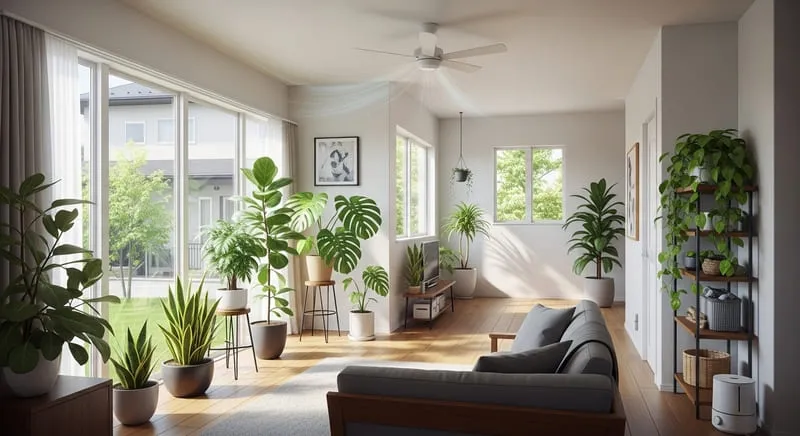 観葉植物とよく育つ家の選び方