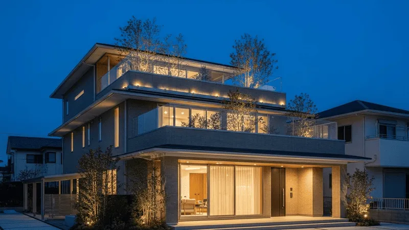 屋上庭園のある家なら積水ハウス