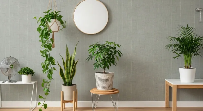 窓なしの部屋で育てる耐陰性