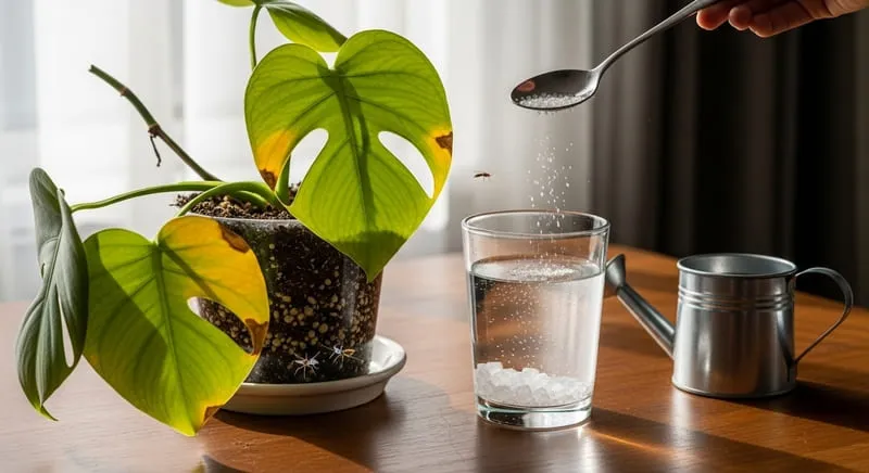 観葉植物は砂糖水で復活可能か