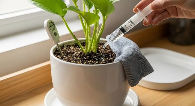 水やりの間隔と根腐れ防止