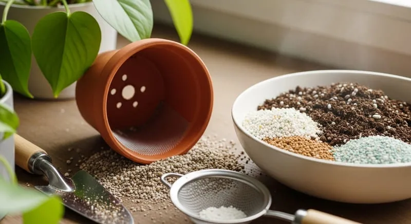 観葉植物のカビ予防に最適な土選び