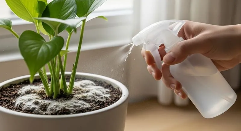 観葉植物のカビ対策におすすめの殺菌剤