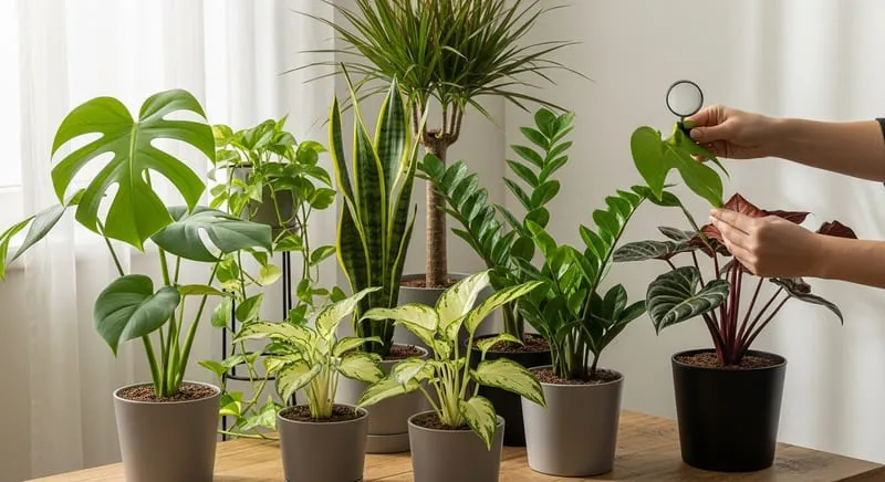 観葉植物の虫に強い種類と選び方