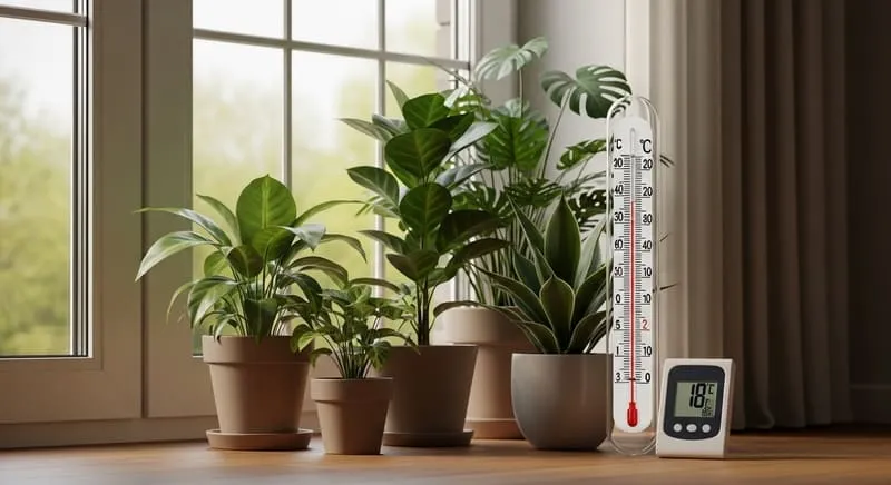 気温が影響する観葉植物の植え替え時期