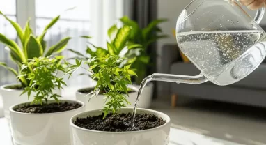 観葉植物に炭酸水は効果ある?