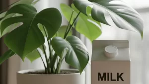 観葉植物に牛乳はNG？