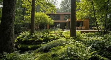 緑に囲まれた家で後悔しない