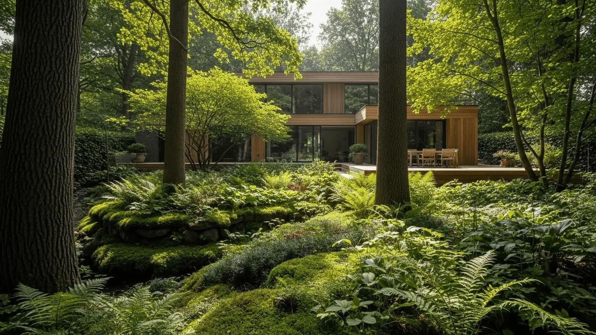 緑に囲まれた家で後悔しない