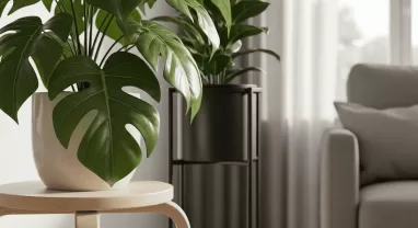 初心者でも分かる観葉植物のスツール