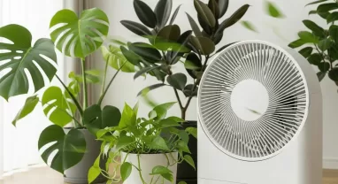 観葉植物にサーキュレーターを使う基本