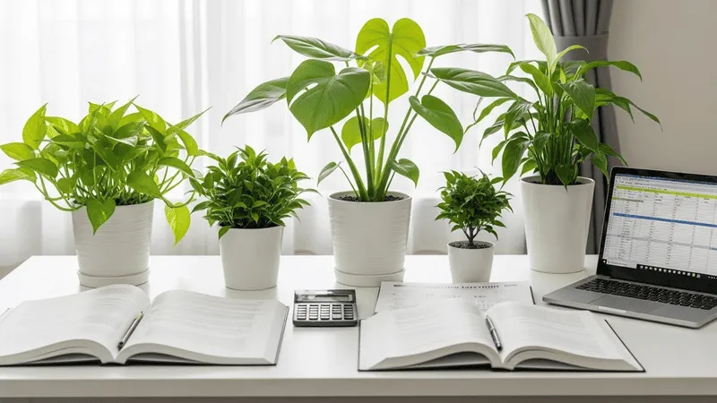 観葉植物経費の仕訳パターン