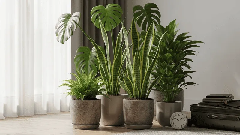 観葉植物長期不在リスクと対策