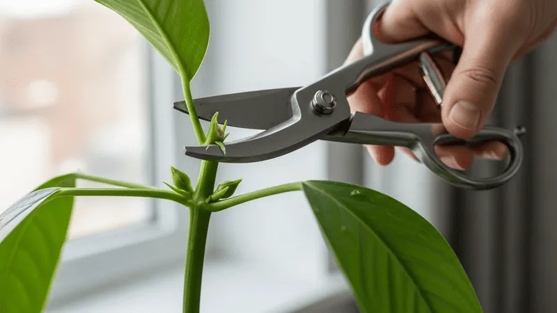 剪定や花芽の切り落とし