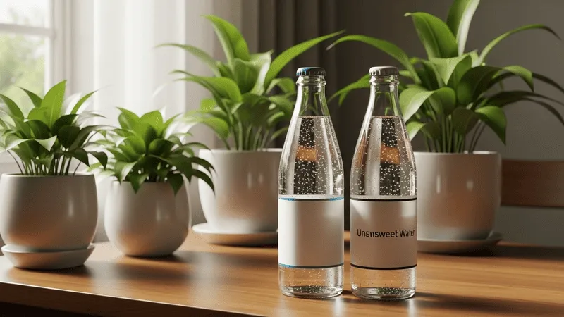 クラブソーダと無糖炭酸水選び