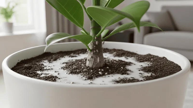 観葉植物の牛乳肥料とダニ被害