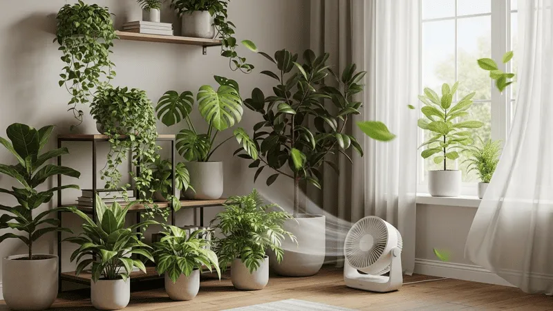 観葉植物とサーキュレーター総まとめ