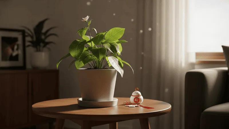 花が咲いたら縁起がいい？