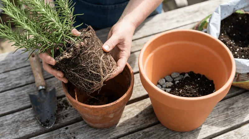 鉢植えの植え替え時期